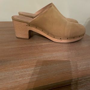 Madewell Suede Clogs